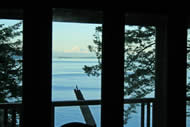 The Log Cabin, South Pender beach